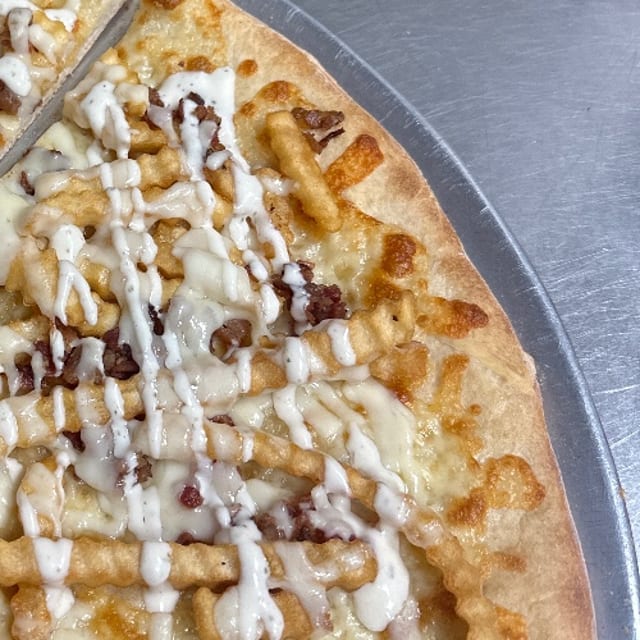 Amore Fries Pizza.