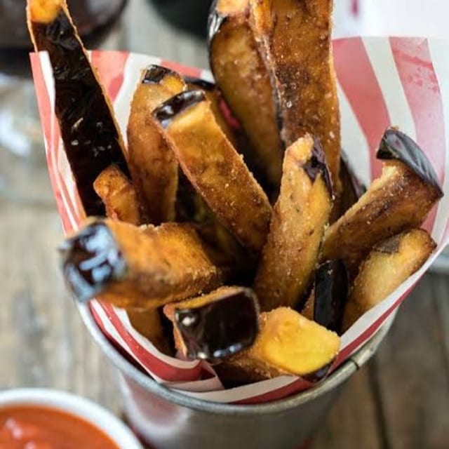 Eggplant French Fries.