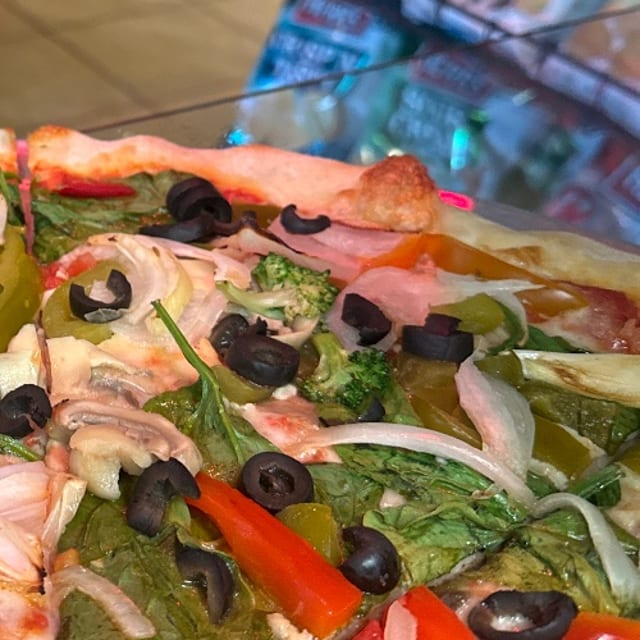 Vegetable Lovers Pizza.