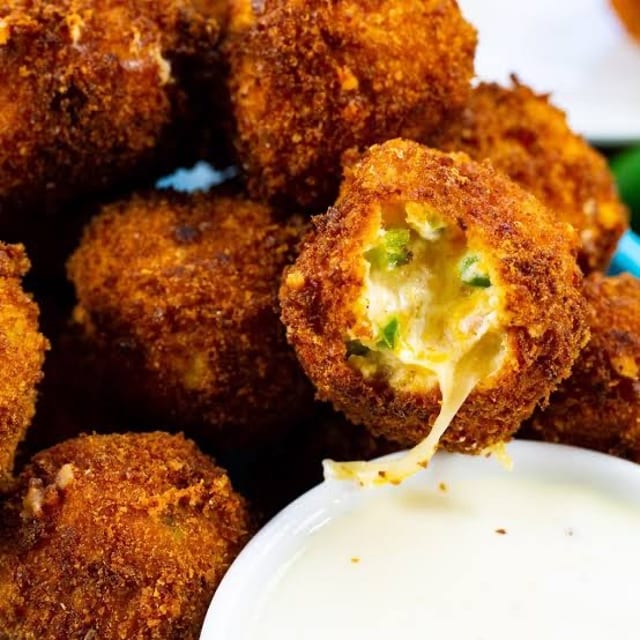 Jalapeño Cheese Poppers.